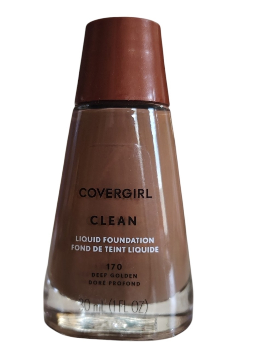 COVERGIRL Clean Liquid Foundation — Deep Golden Brown